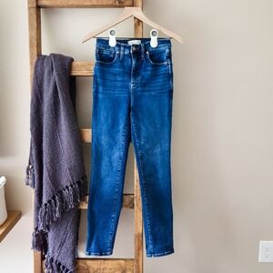 Madewell Stovepipe Jean – Medium Wash – Size 27